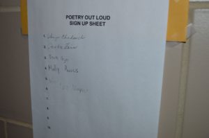 This year, five student are planning to participate in Poetry Out Loud. Silvestri encourages all students to participate, especially students who want to feel more comfortable with public speaking