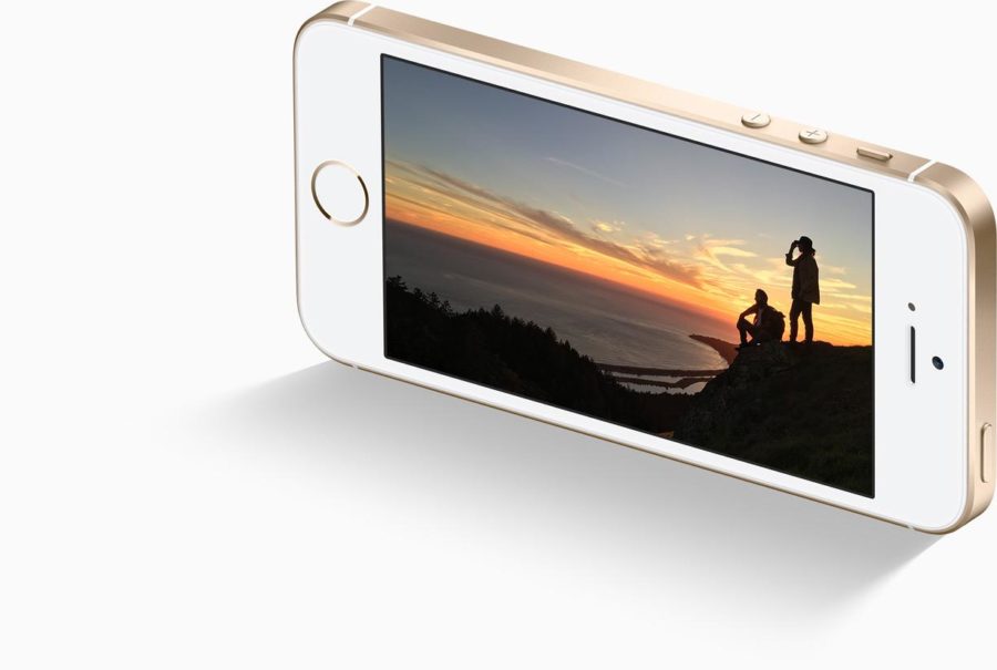 The iPhone SE includes the new feature of a 12 megapixel iSight camera which holds “live memories.” Along with other more recent apple iPhones, live photos allow users to have a memory of what happened before and after the picture. (Photo courtesy of Apple Inc.)