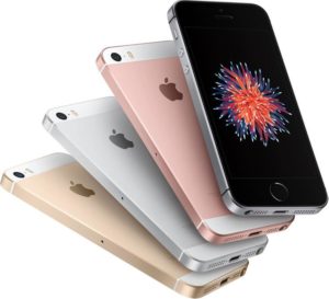 Apple designed the iPhone SE to resemble the 5S, but has the capacity and technology of the 6S. The iPhone SE comes in the colors silver, gold, rose gold, and space gray, giving users a choice when purchasing the product. (Photo courtesy of Apple Inc.) 