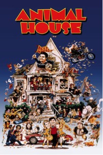 Animal House is a comedy film produced by Universal Pictures.  The poster art was created by Rick Meyerowitz.