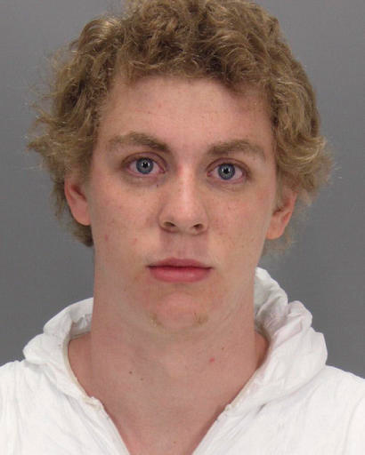 FILE - This January 2015 file booking photo released by the Santa Clara County Sheriff's Office shows BrockTurner. The former Stanford University swimmer convicted of sexually assaulting an unconscious woman is poised to leave jail Friday, Sept. 2, 2016, after serving half a six-month sentence that critics denounced as too lenient. (Santa Clara County Sheriff's Office via AP, File)
