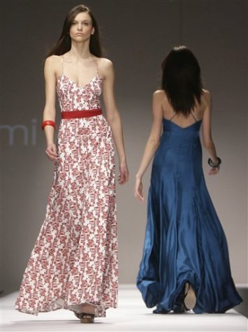 Models walk the runway during the Ford Models Supermodel of the World show in New York, Wednesday, Jan. 17, 2007. The show, in which models from different countries competed for modeling contracts, featured clothes from emerging Australian designers. (AP Photo/Seth Wenig) 