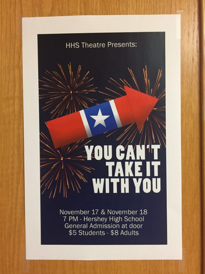 “You Can’t Take it with You” will be at HHS on November 17 and 18. The cast rehearsed for a month prior to opening night. (The Broadcaster/Tori Moss)