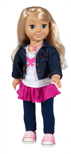 This Cayla Doll is one of the dolls consumers can buy. Shoppers can also buy dolls with different colored hair and of other ethnicities. (The Cayla Doll / www.myfriendcayla.com)