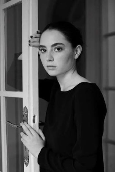 Maya Reik in one of her famous black and white images.
Her social media pages are known for their classic elegance. 
(Credit to Style by Moleker)
