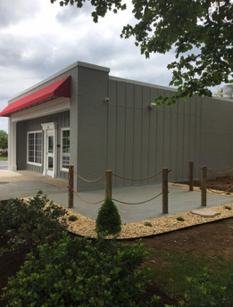 The new Duck Donuts in Hershey shows off a gray exterior with some red. The shop opened on May 19, 2017. (Duck Donuts Facebook Account).
 
