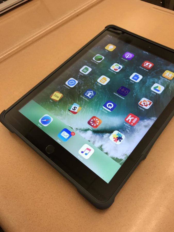 The iPads were introduced during the 2017-2018 Hershey school year. They were distributed the first day of school. (Broadcaster/Alexis Moodie)