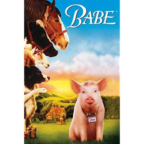 Many animals had a part to play in Babe, but the small, cute pig was the star of the film. Trainer Karl Lewis Miller told Entertainment Weekly that he and his assistants trained 970 animals for the film, but 500 made it on screen. (Universal Pictures) 