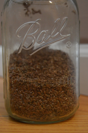 Flaxseeds are small seeds containing omega-3 fatty acid. Flaxseeds are easily able to be added to foods such as smoothies or salads. (Broadcaster/Katie Jones)