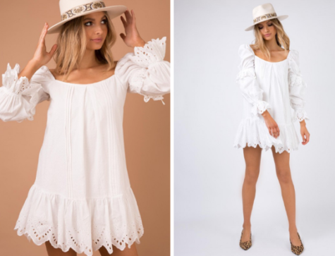 When it comes to hot summer days, dresses are always an easy yet fashionable option. The Layla Mini Dress from Princess Polly is a great option, with the off the shoulder style and subtle embroidered details. This dress is priced at $66.24. (Princess Polly)