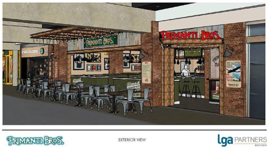 Primantis plans on building a new location inside the Pittsburgh International Airport, with a design similar to the photo above. This new Primanti’s will be opening in the spring of 2019, a quick expansion with the previous Hershey one being in the fall of 2018. (Pittsburgh News) 