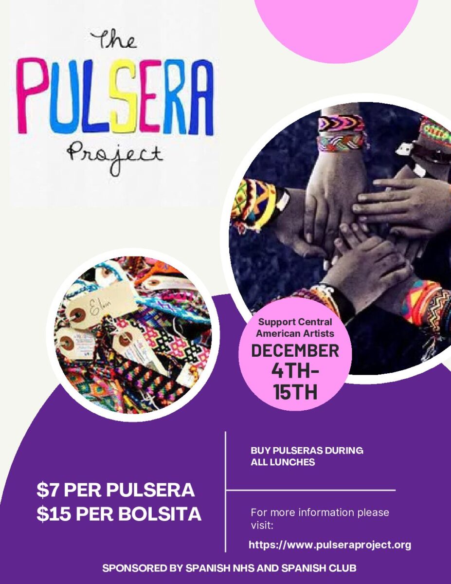 Hershey’s Spanish Honor Society hosts Pulsera Project sale