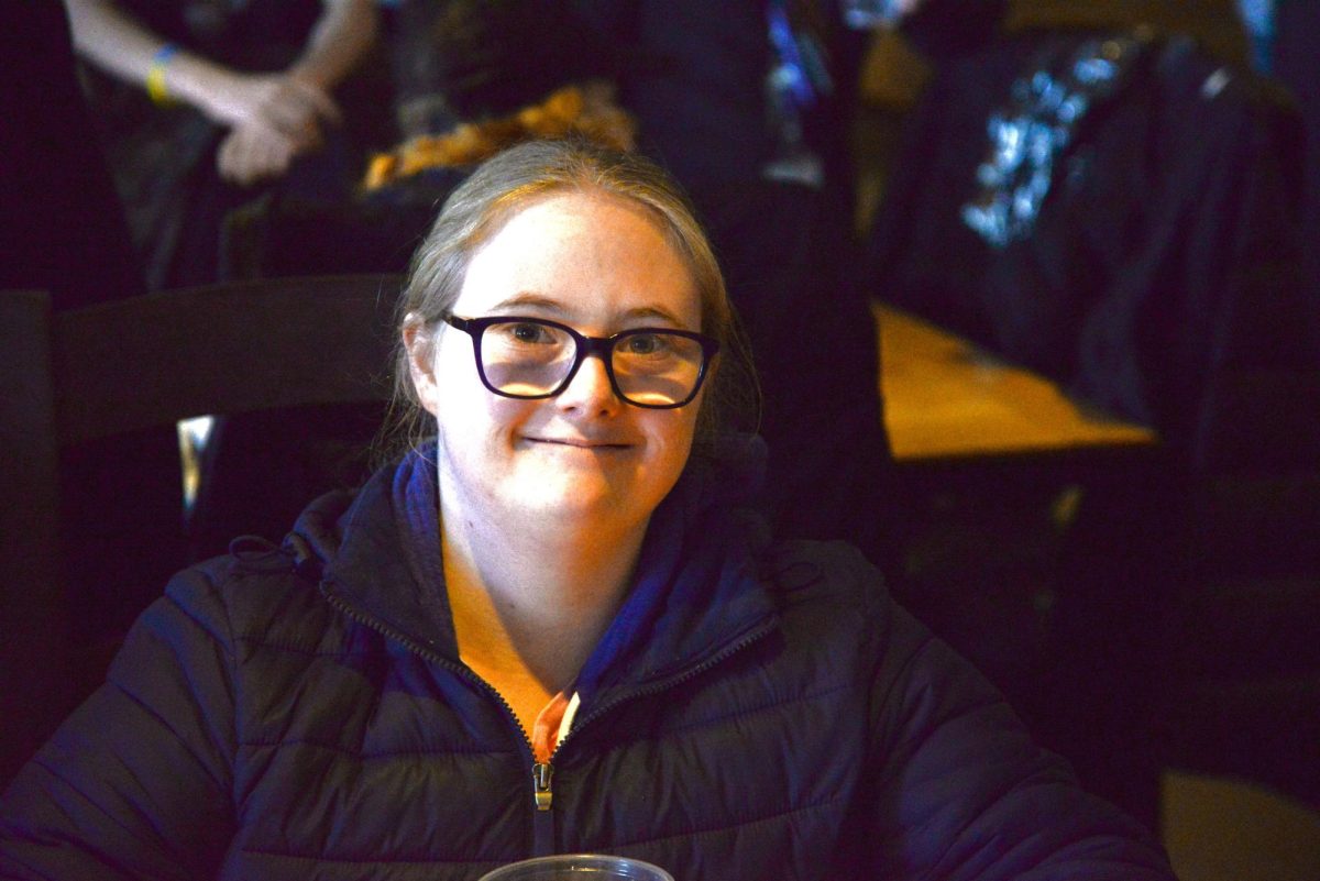 Kiara Ferguson poses for a picture. Celebration for National Down Syndrome Day took place at Troegs brewery in Hershey, PA on Thursday March 21st. (Broadcaster/Kialey Wetherbee)