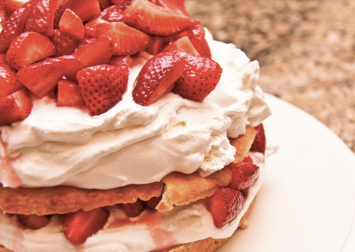 Pictured is a strawberry shortcake. This popular dessert comes in different variations and is a great summer treat (Princedd/CC BY 2.0).
