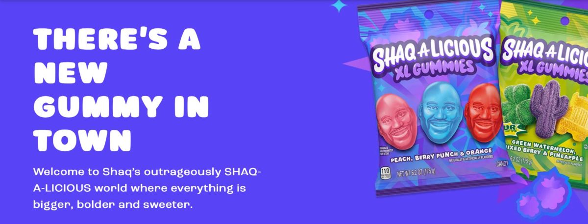 Hershey Announces New “Shaq-A-Licious XL Gummies”